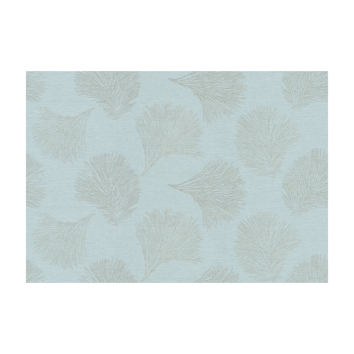 Windy Days fabric in grey mist color - pattern 4174.1511.0 - by Kravet Couture in the Modern Luxe II collection