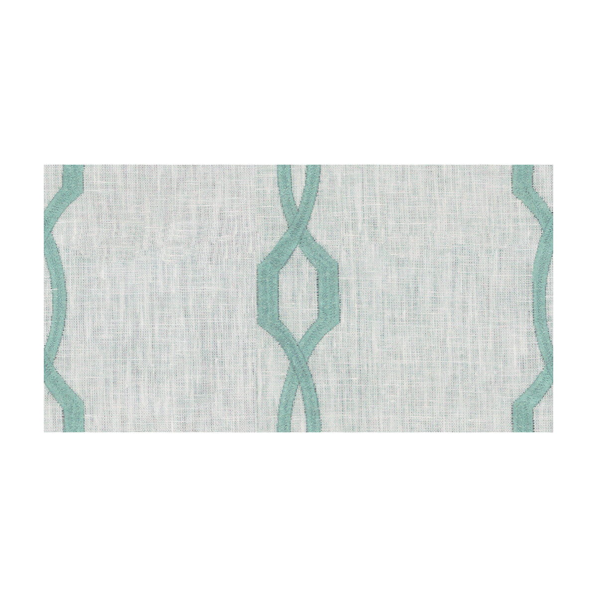 Teton fabric in spa color - pattern 4187.15.0 - by Kravet Design in the Candice Olson collection