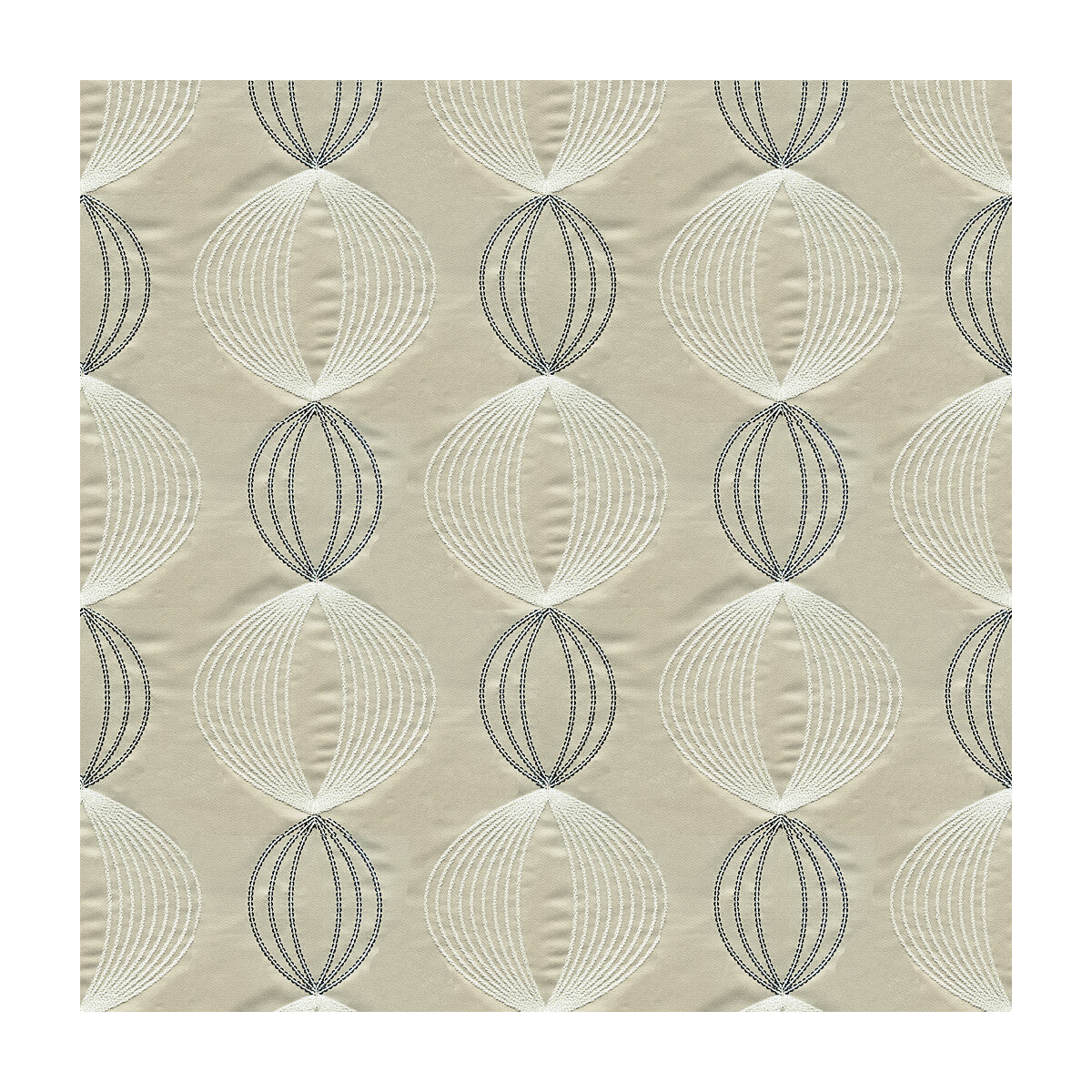 Virga fabric in greige color - pattern 4196.1611.0 - by Kravet Design in the Candice Olson collection