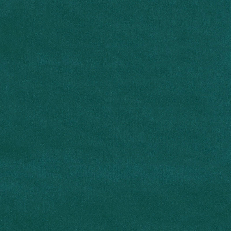 Gainsborough Velvet fabric in peacock color - pattern number 42753 - by Schumacher in the Perfect Basics: Velvet collection
