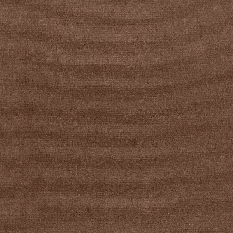 Gainsborough Velvet fabric in brown sugar color - pattern number 42773 - by Schumacher in the Perfect Basics: Velvet collection