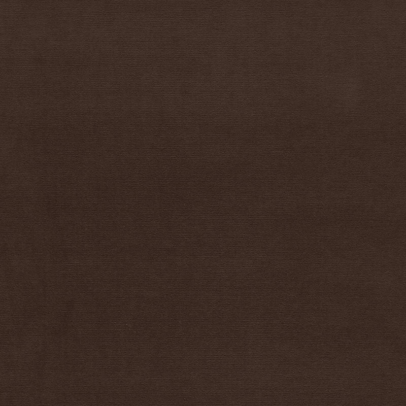 Gainsborough Velvet fabric in walnut color - pattern number 42807 - by Schumacher in the Perfect Basics: Velvet collection