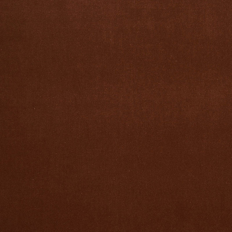 Gainsborough Velvet fabric in brandy color - pattern number 42845 - by Schumacher in the Perfect Basics: Velvet collection