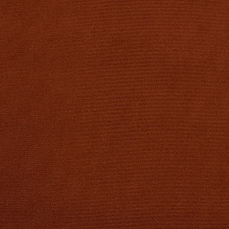Gainsborough Velvet fabric in paprika color - pattern number 42846 - by Schumacher in the Perfect Basics: Velvet collection