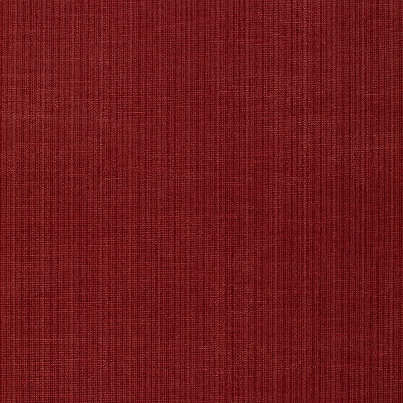Antique Strie Velvet fabric in redwood color - pattern number 43047 - by Schumacher in the Perfect Basics: Velvet collection