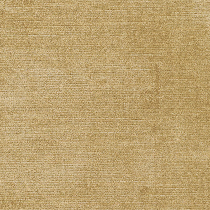 Antique Linen Velvet fabric in champagne color - pattern number 43131 - by Schumacher in the Perfect Basics: Velvet collection