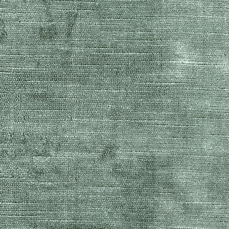 Antique Linen Velvet fabric in aqua color - pattern number 43146 - by Schumacher in the Perfect Basics: Velvet collection