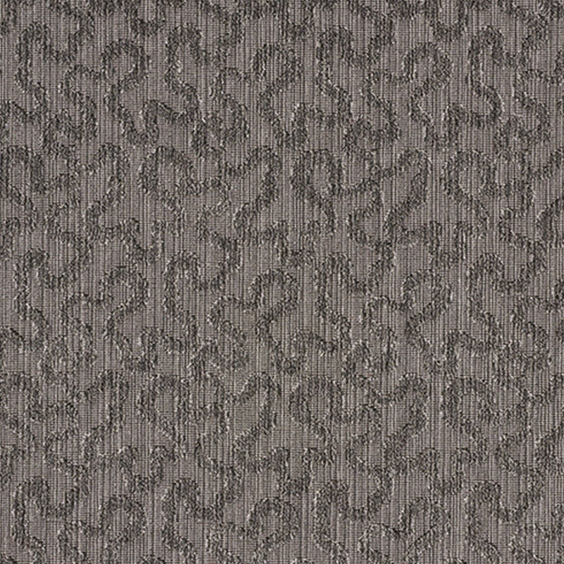 Vermicelli Velvet fabric in smoke color - pattern number 43279 - by Schumacher in the Classic Wovens II collection