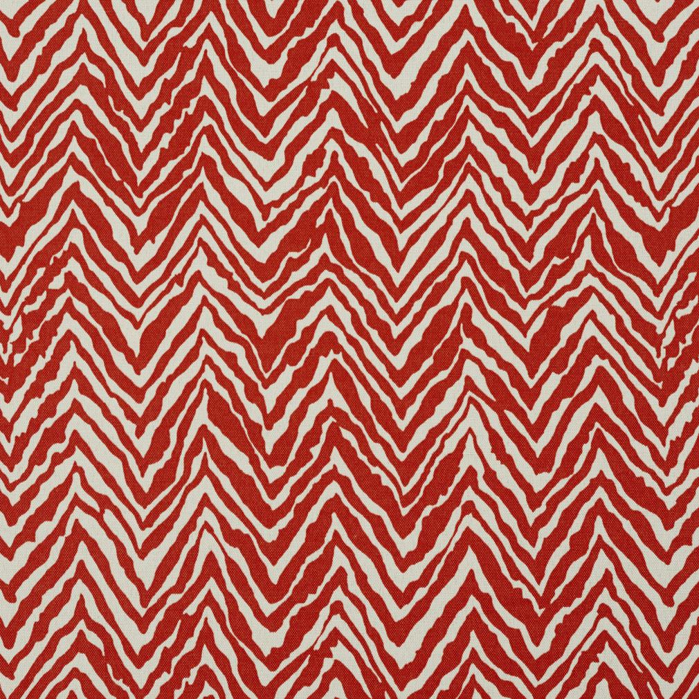 Chevron fabric in salsa color - pattern number 4608 - by Charlotte in the All Seasons collection