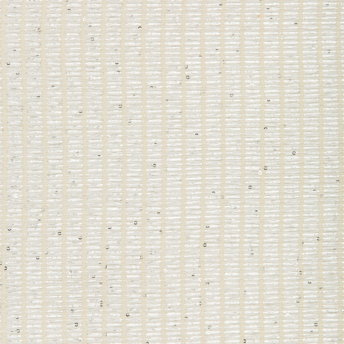 Leno Shine fabric in ivory color - pattern 4620.1.0 - by Kravet Couture in the Izu Collection collection