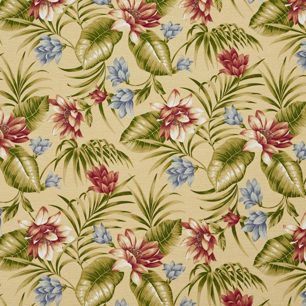 Hawaiian Paradise fabric in granada color - pattern number 4640 - by Charlotte in the All Seasons collection