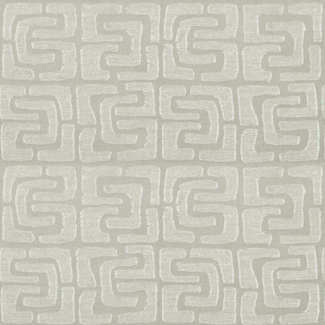 Oui Fringe fabric in mist color - pattern 4810.11.0 - by Kravet Couture in the Linherr Hollingsworth Boheme II collection