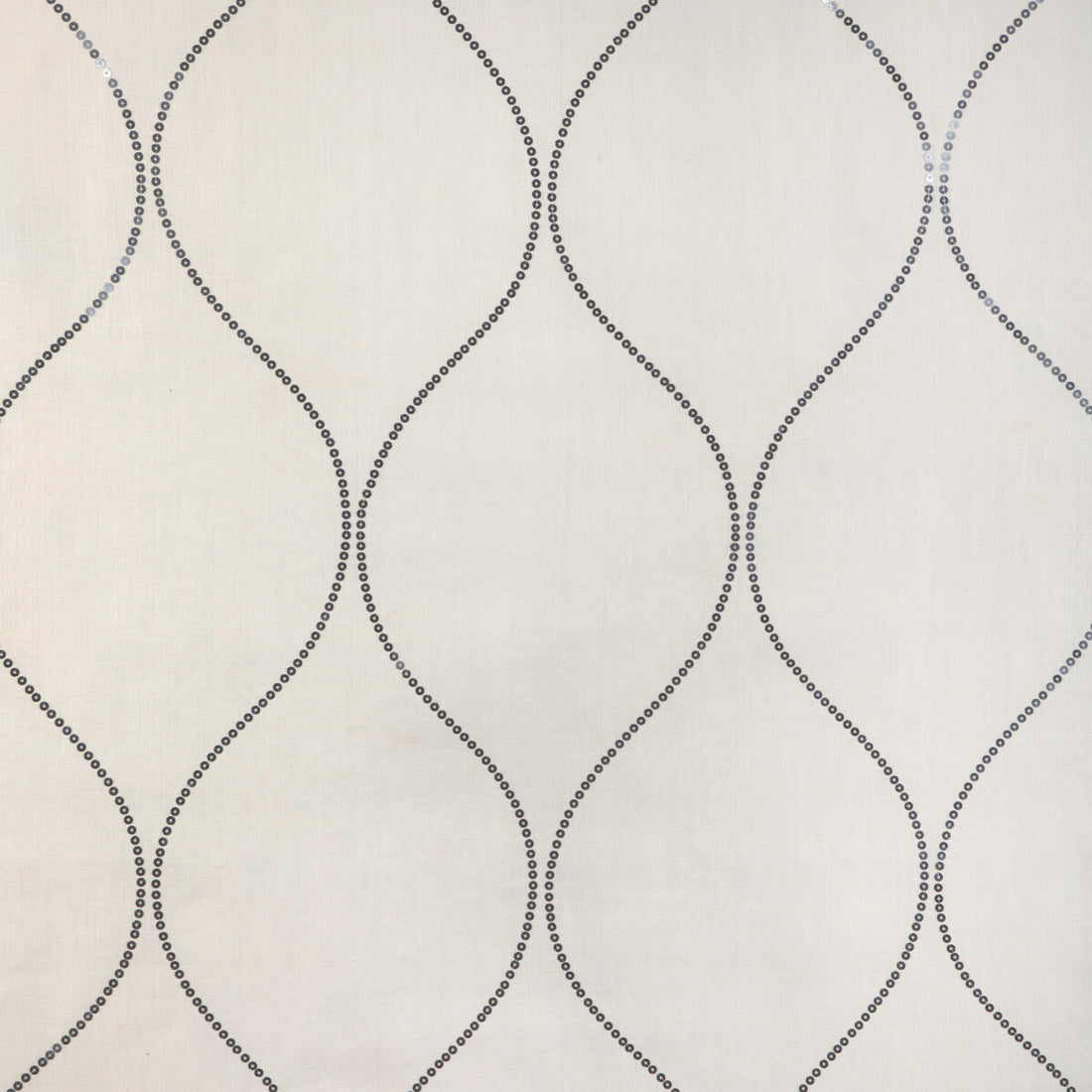 Shimmering Ogee fabric in mica color - pattern 4998.11.0 - by Kravet Design in the Candice Olson collection