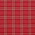 Check Rustique fabric in cranberry color - pattern number 50202 - by Schumacher in the A Country Life collection