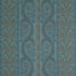 Chatelaine Paisley fabric in blue color - pattern number 50774 - by Schumacher in the Rive Gauche collection