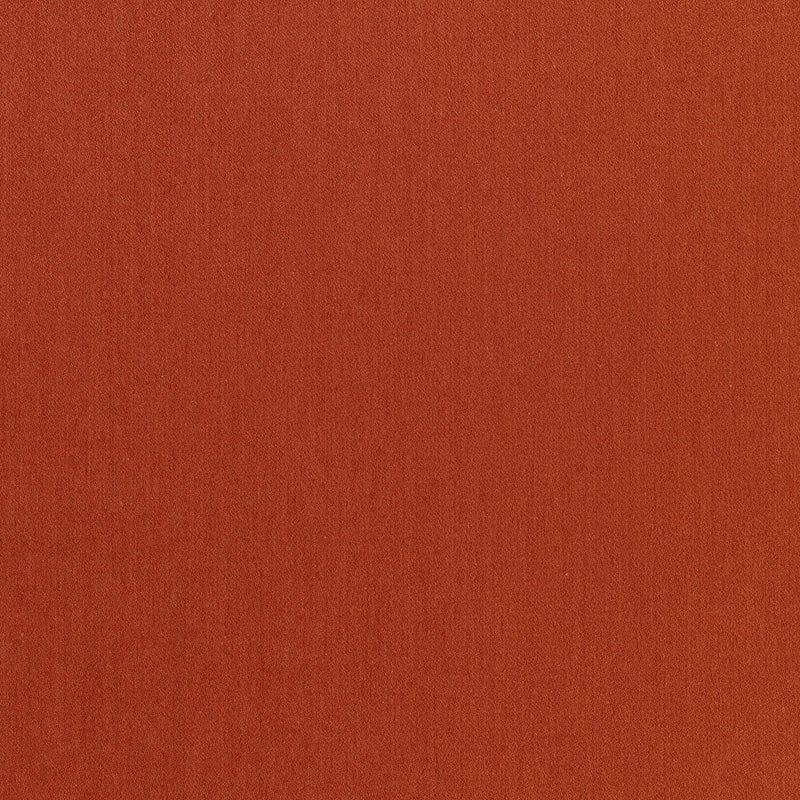 Vionnet Satin fabric in terracotta color - pattern number 50886 - by Schumacher in the Perfect Basics: Satin collection