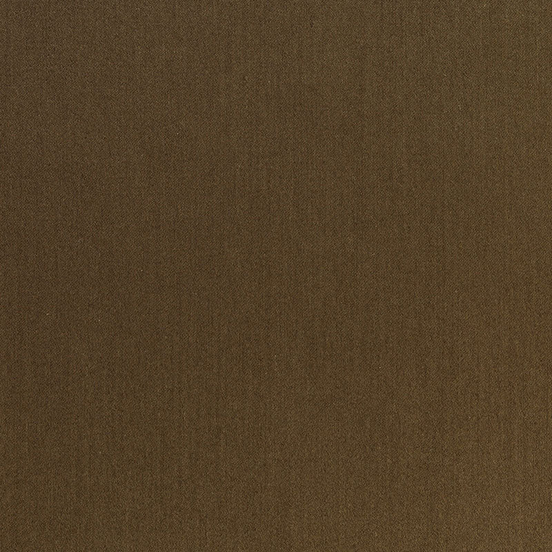 Vionnet Satin fabric in walnut color - pattern number 50888 - by Schumacher in the Perfect Basics: Satin collection