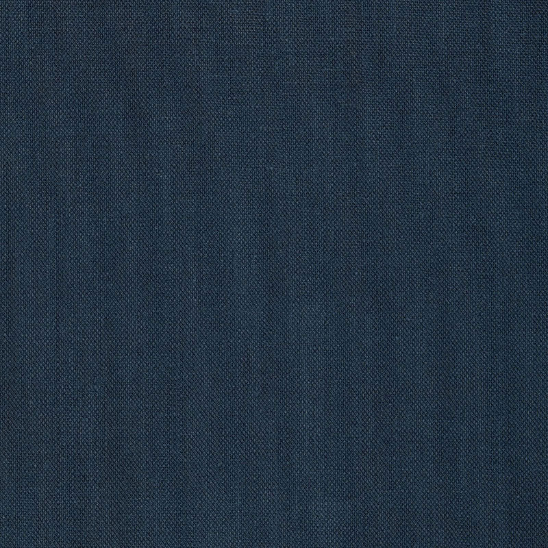 Gweneth Linen fabric in navy color - pattern number 50975 - by Schumacher in the Perfect Basics: Linen collection