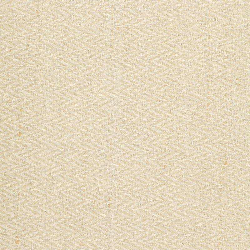 Keira Silk Herringbone fabric in ivory color - pattern number 51840 - by Schumacher in the Opulent Textures collection