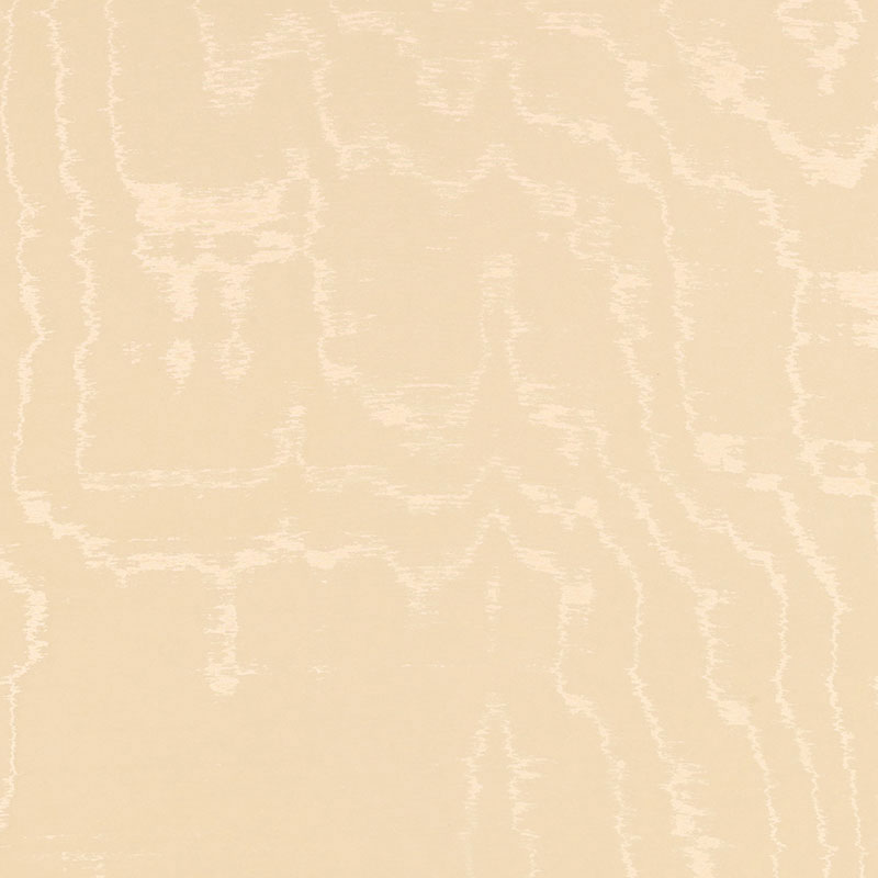 Aria Moire fabric in vanilla color - pattern number 51914 - by Schumacher in the Opulent Textures collection