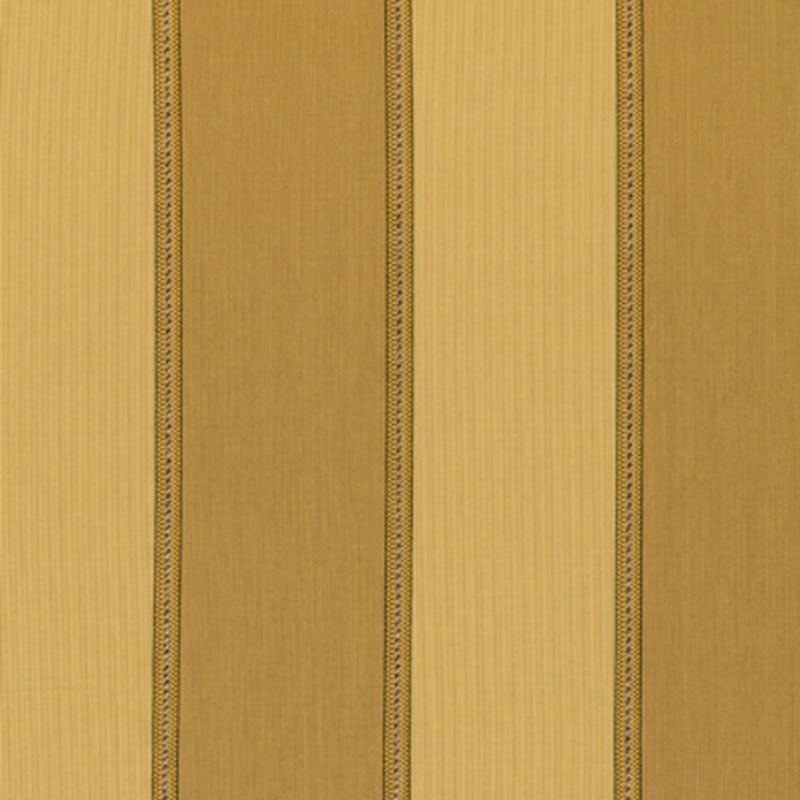 Fitzroy Stripe fabric in khaki sisal color - pattern number 54042 - by Schumacher in the Chroma collection