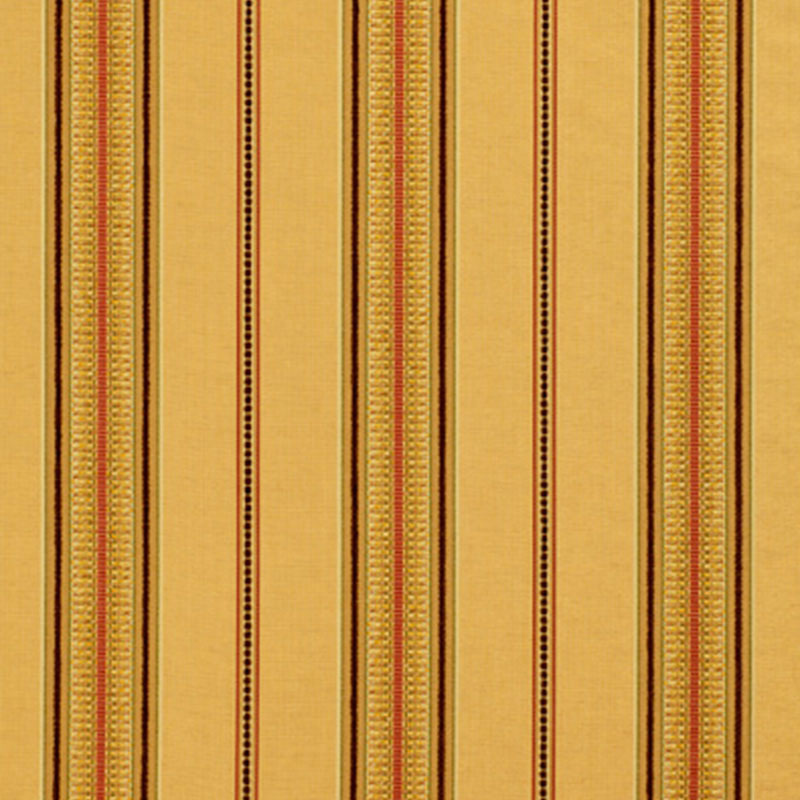 Sinclair Chenille Stripe fabric in camel color - pattern number 54062 - by Schumacher in the Chroma collection