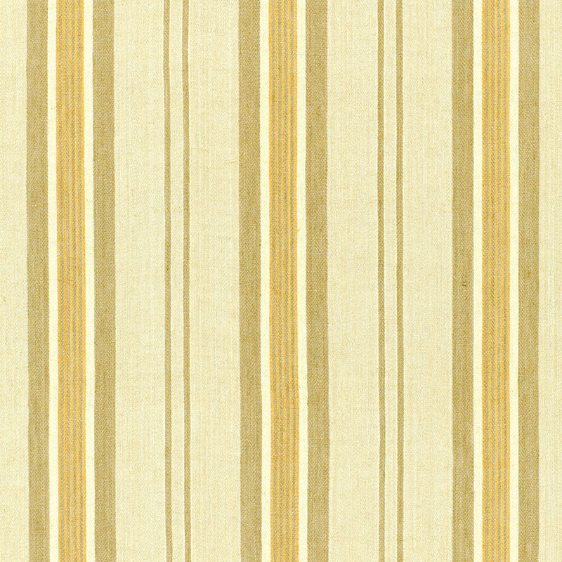 Sagaponic Linen Stripe fabric in driftwood color - pattern number 54152 - by Schumacher in the Chroma collection