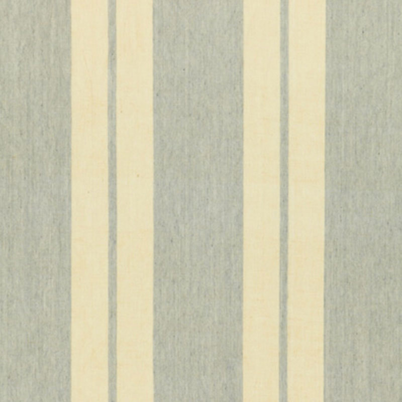 Topsail Linen Stripe fabric in sky blue color - pattern number 54161 - by Schumacher in the Country Chic collection