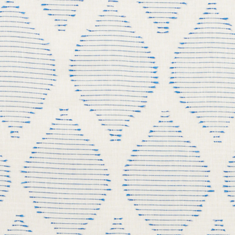Dream Weaver Embroidered Sheer fabric in marine color - pattern number 54833 - by Schumacher in the Modern Wovens collection