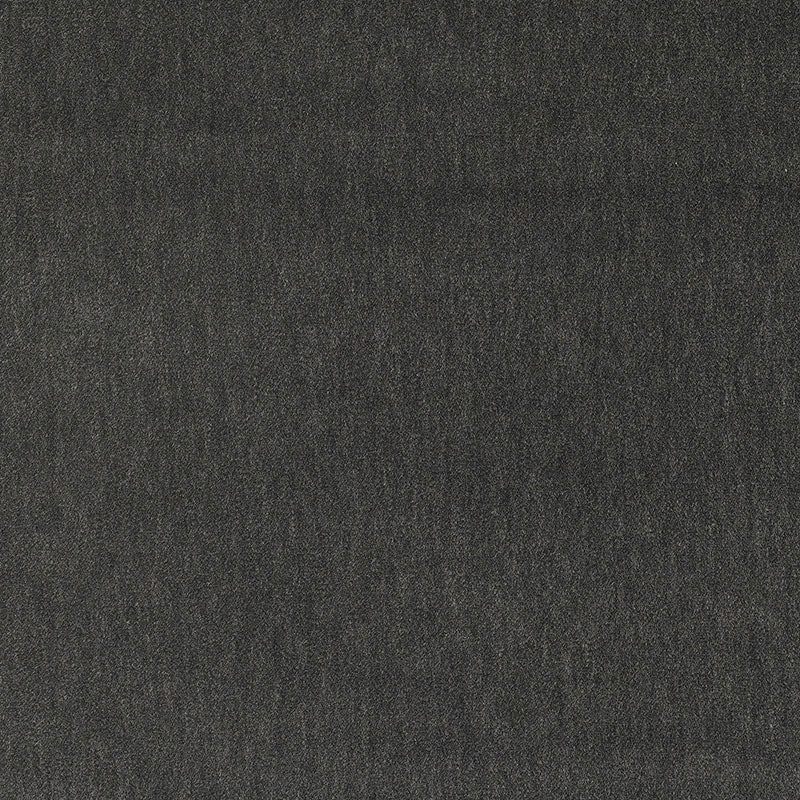 Alpaca Velvet fabric in charcoal color - pattern number 55270 - by Schumacher in the Perfect Basics: Velvet collection