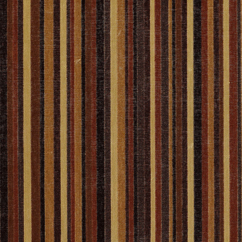 Syncopated Velvet Stripe fabric in noir  midnight color - pattern number 55320 - by Schumacher in the Cut &amp; Patterned Velvets collection