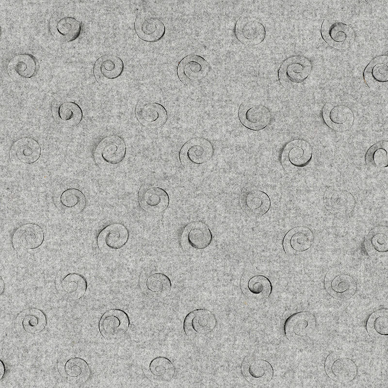 Curlicue fabric in grey color - pattern number 55361 - by Schumacher in the Palazzo collection