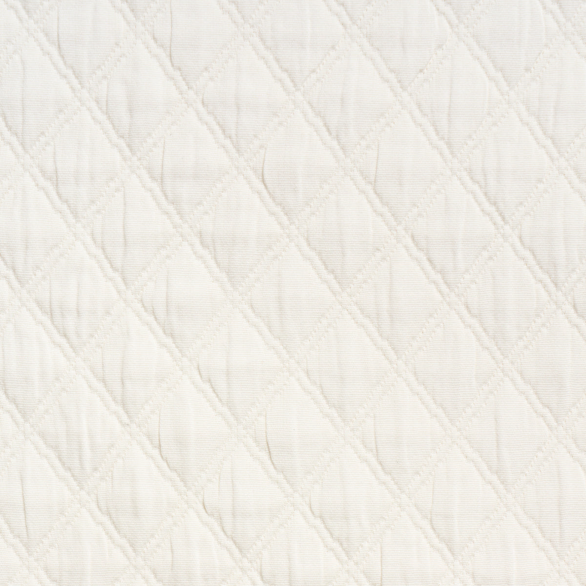 Lucca Matelasse fabric in porcelain color - pattern number 55584 - by Schumacher in the Country Chic collection