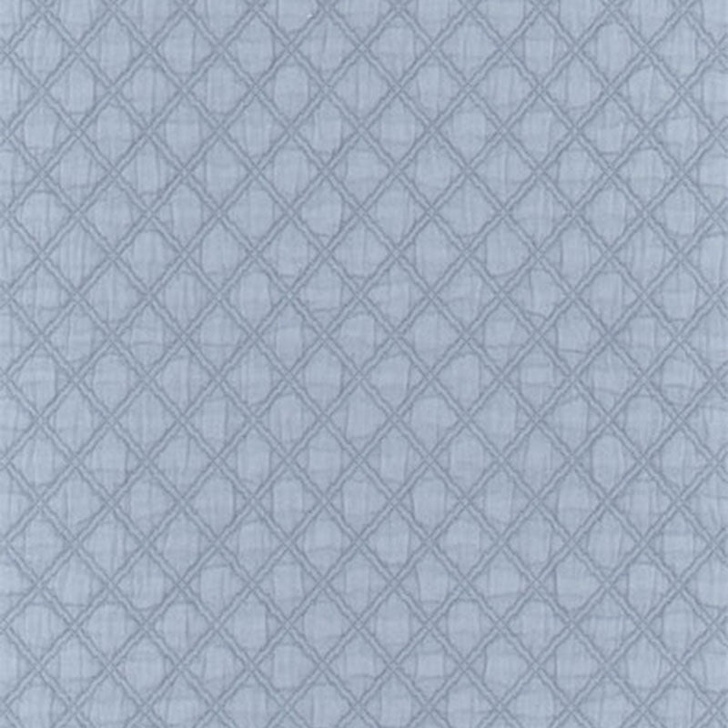 Lucca Matelasse fabric in delft color - pattern number 55585 - by Schumacher in the Palazzo collection