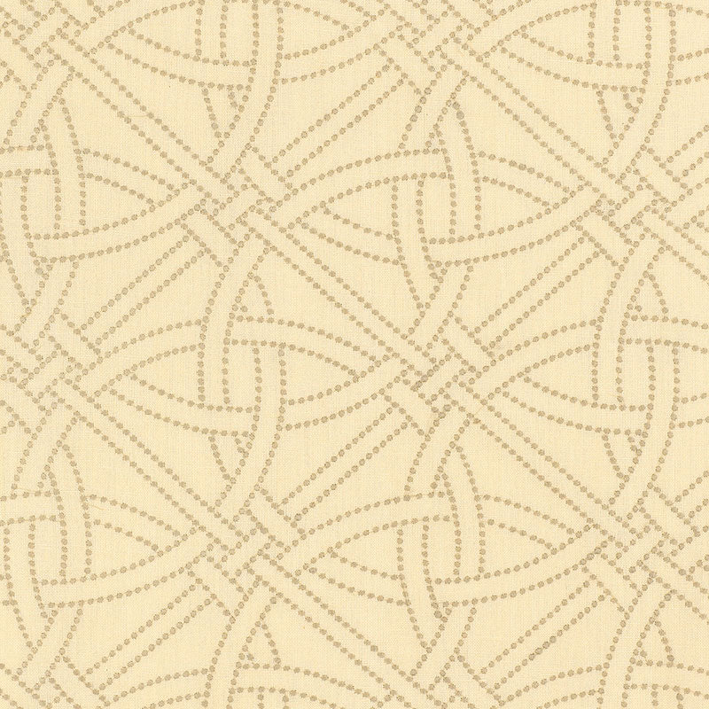 Durance Embroidery fabric in limestone color - pattern number 55694 - by Schumacher in the Chroma collection