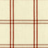 Luberon Plaid fabric in bittersweet color - pattern number 55712 - by Schumacher in the Matthew Patrick Smyth collection
