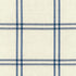 Luberon Plaid fabric in indigo color - pattern number 55715 - by Schumacher in the Chroma collection