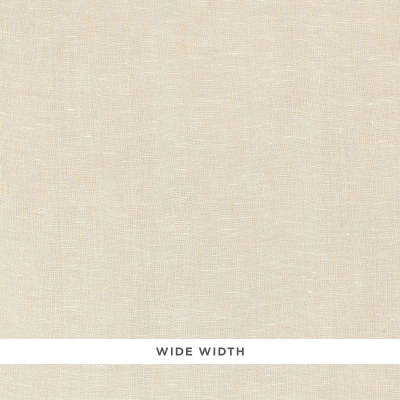 Serenity Sheer fabric in ecru color - pattern number 55760 - by Schumacher in the Perfect Basics: Sheers &amp; Casements collection