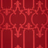 Ornamental Silk fabric in ruby lacquer color - pattern number 55864 - by Schumacher in the Modern Glamour collection