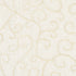 Adia Sheer Embroidery fabric in cream color - pattern number 55981 - by Schumacher in the Radiance Sheers collection