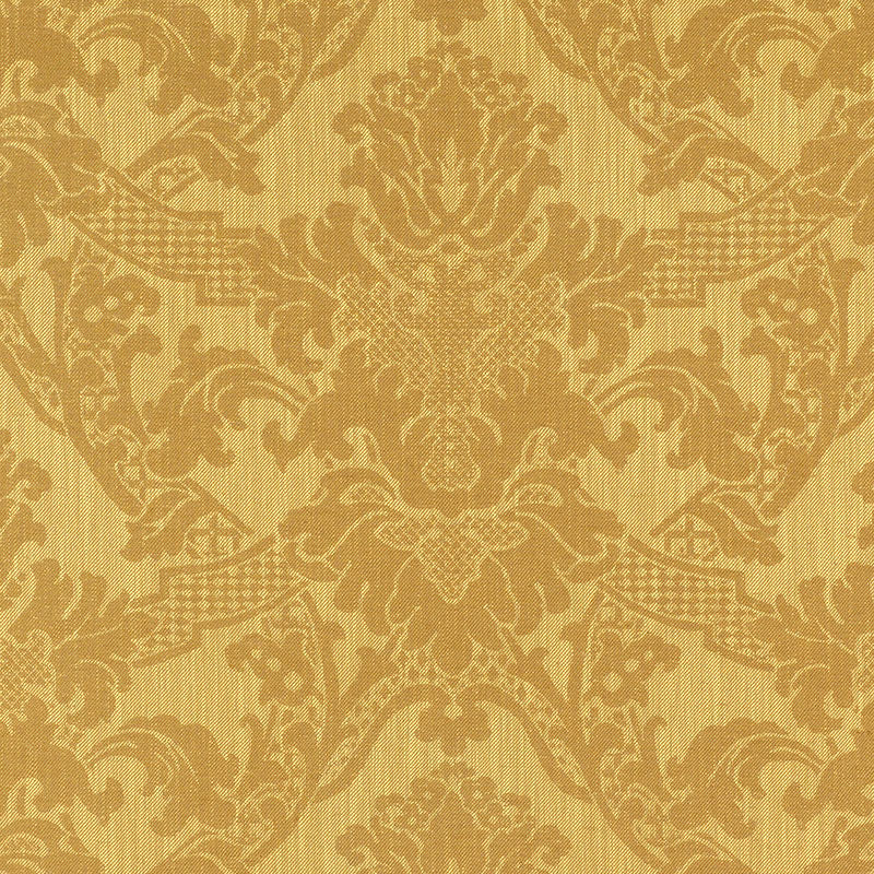 Grove Park Damask fabric in hickory color - pattern number 60084 - by Schumacher in the Chroma collection