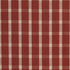 Portsmith Check fabric in berry color - pattern number 60127 - by Schumacher in the Chroma collection