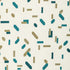 Art Theory fabric in teal color - pattern number 6021112.135.0 - by Donghia in the Donghia II collection
