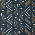 Bogolan fabric in indigo color - pattern number 6024110.5.0 - by Donghia in the Zuri collection