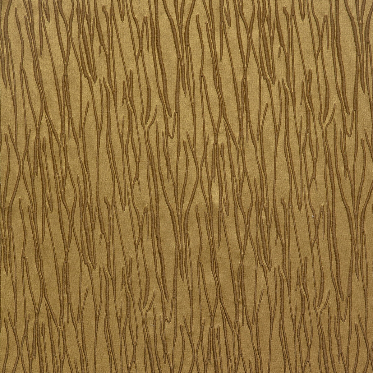 Twigs fabric in gold color - pattern number 6024111.4.0 - by Donghia in the Zuri collection