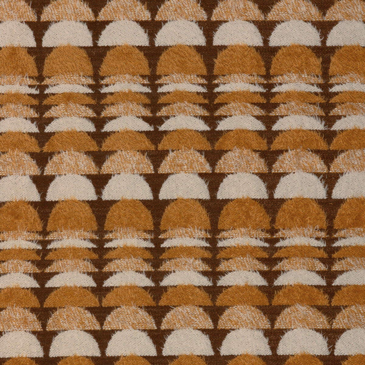 Scoops fabric in caramel color - pattern number 6025103.6.0 - by Donghia in the Mod Muse collection