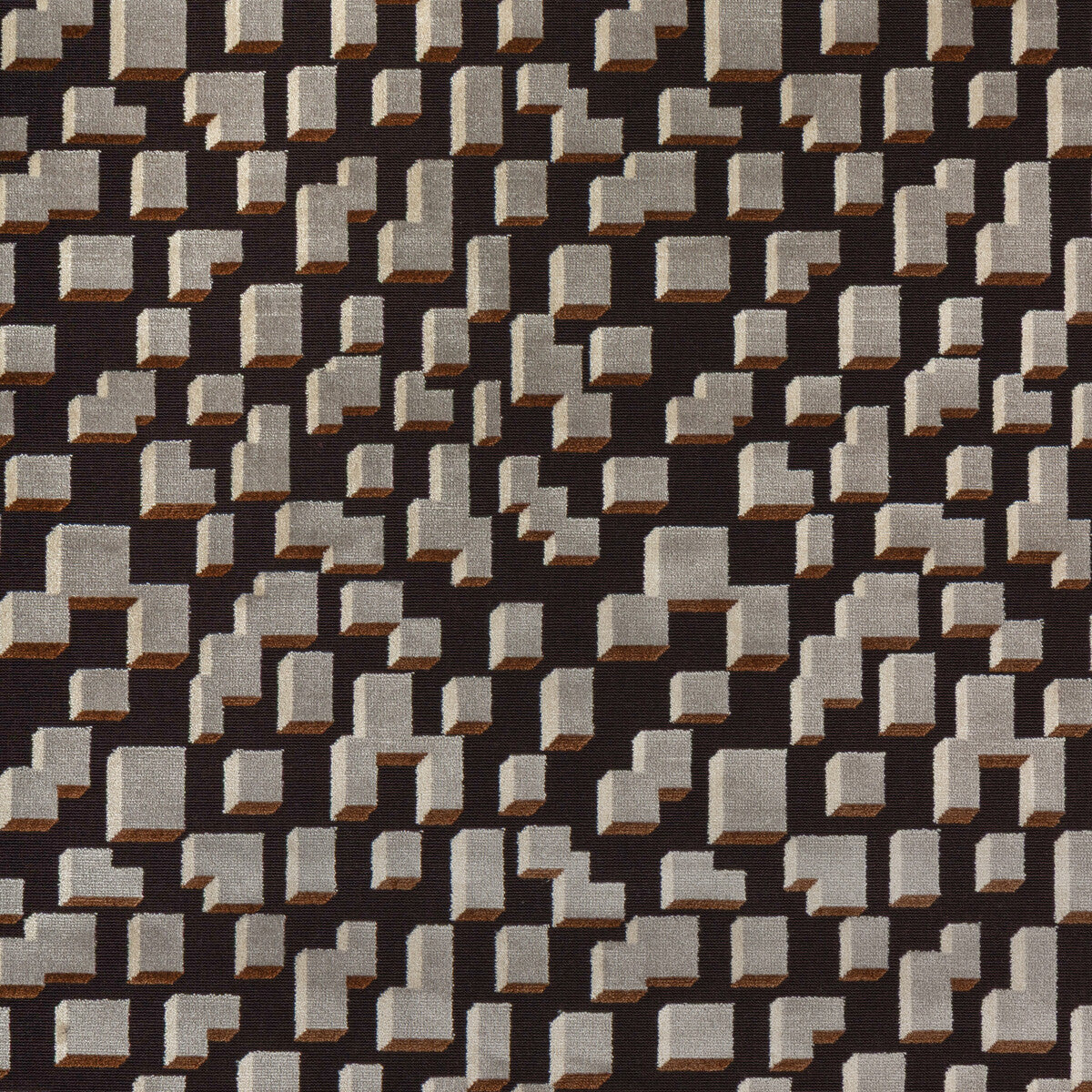 Cubical fabric in java color - pattern number 6025106.86.0 - by Donghia in the Mod Muse collection