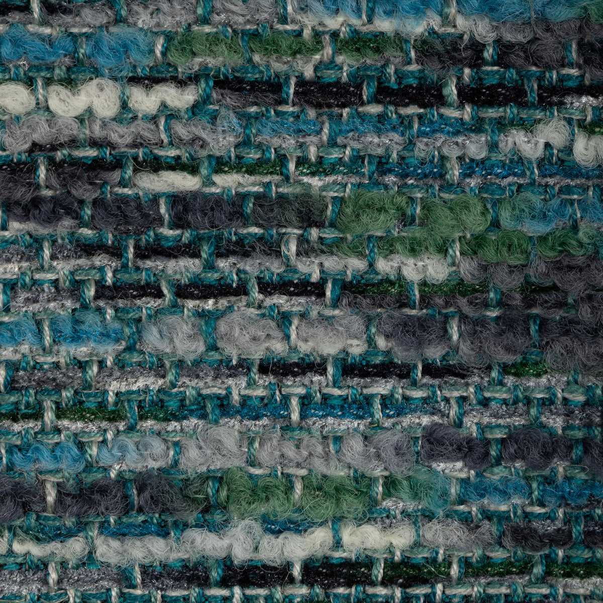 Painterly fabric in Caribbean color - pattern number 6025123.5.0 - by Donghia in the Luminary collection