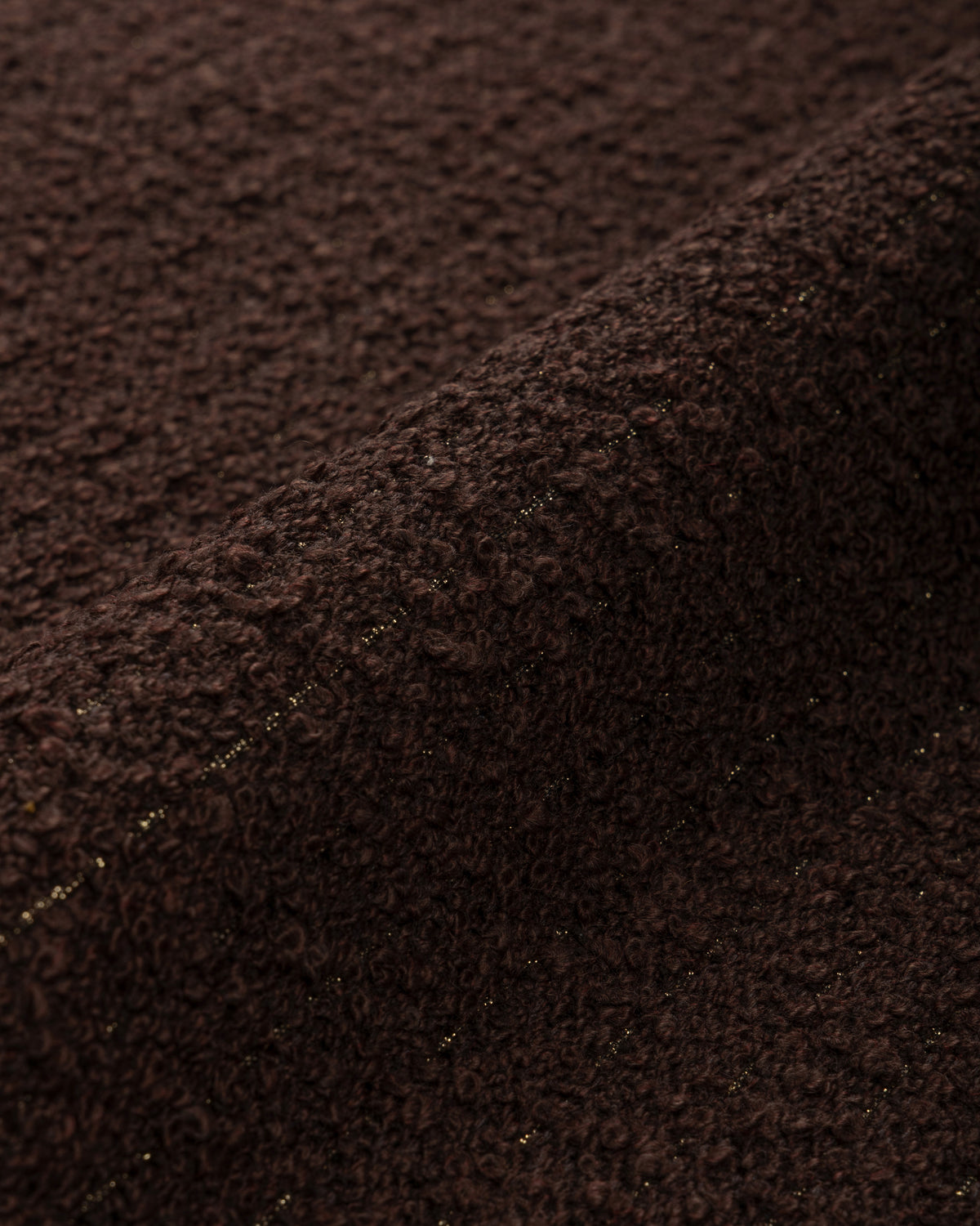 Dashing fabric in Chocolate color - pattern number 6025124.6.0 - by Donghia in the Luminary collection