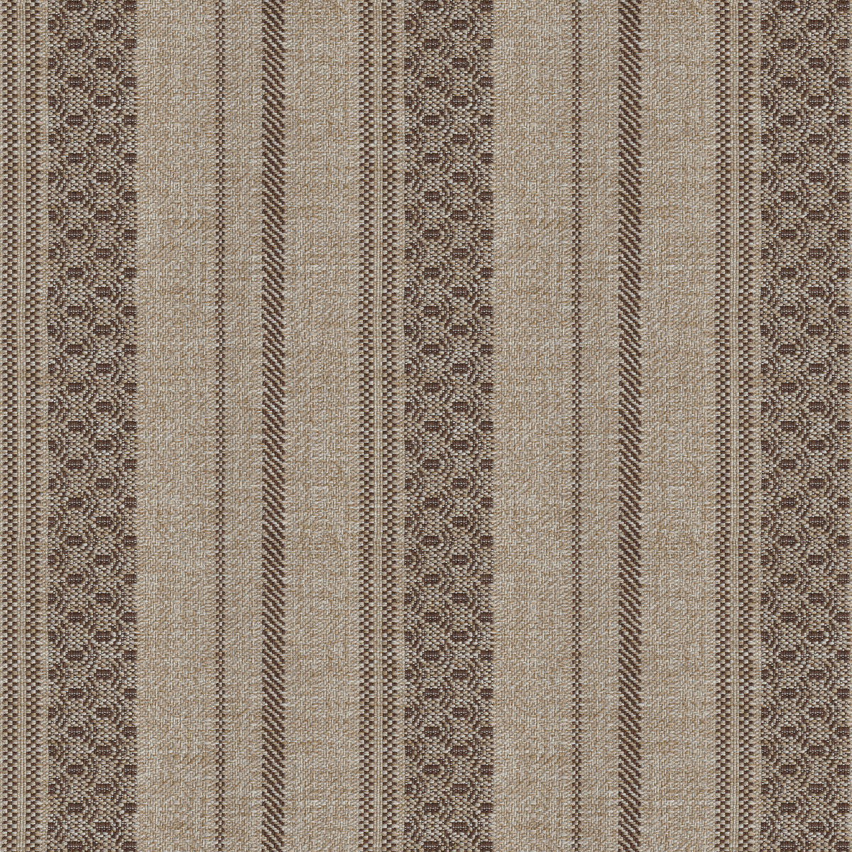 Wayward Stripe fabric in Earth color - pattern number 6026104.166.0 - by Donghia in the Scirocco Performance Indoor Outdoor collection
